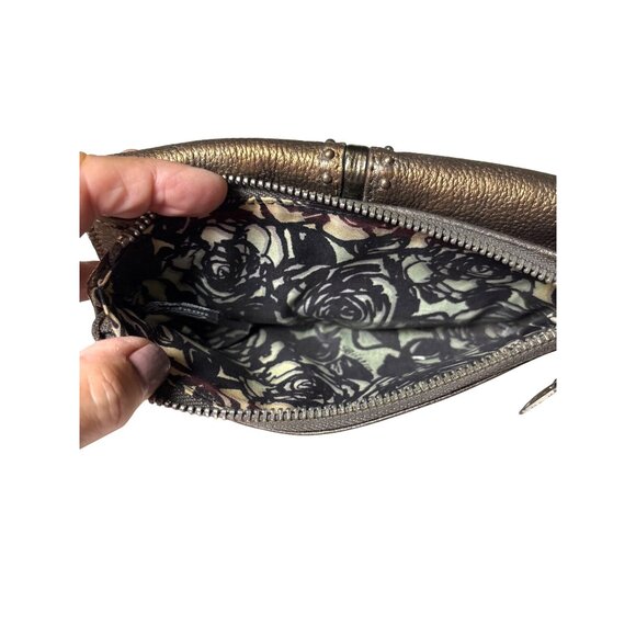 Brighton Pretty Tough Collection Wallet Leather‎ Studded Organizer Checkbook - Picture 8 of 10